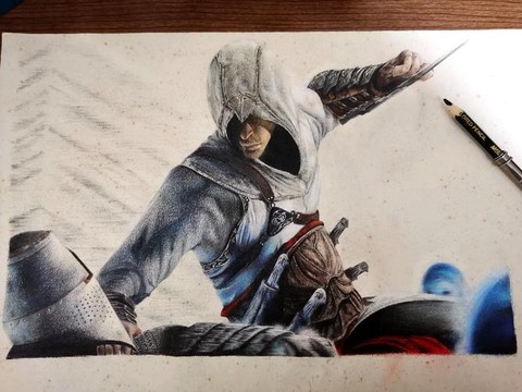 刺客信条的刺客怎么画[图1]