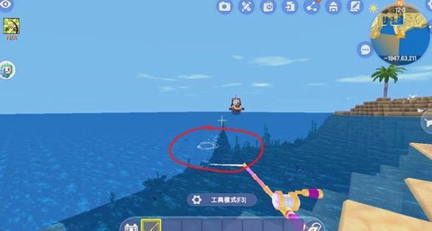 迷你世界怎么在水下