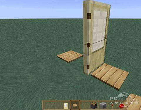 我的世界怎么造自动门[图1]