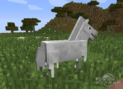 我的世界pe怎么骑马[图1]