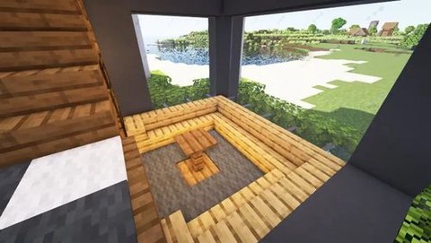 我的世界落地窗怎么做