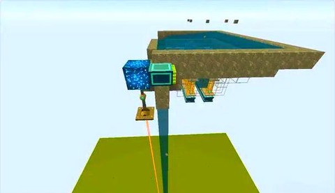 迷你世界怎么作刷石机